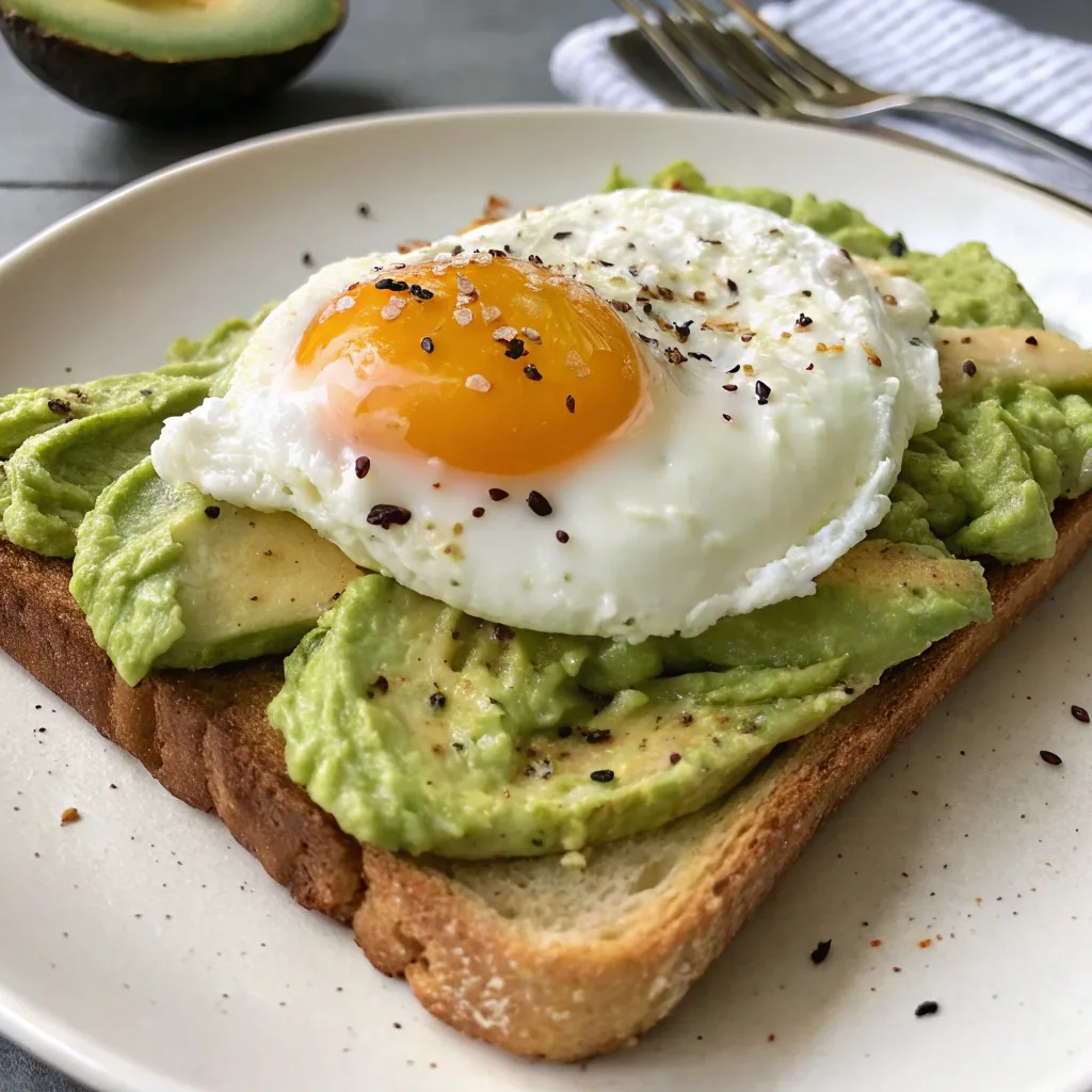 Avocado Toast with Egg