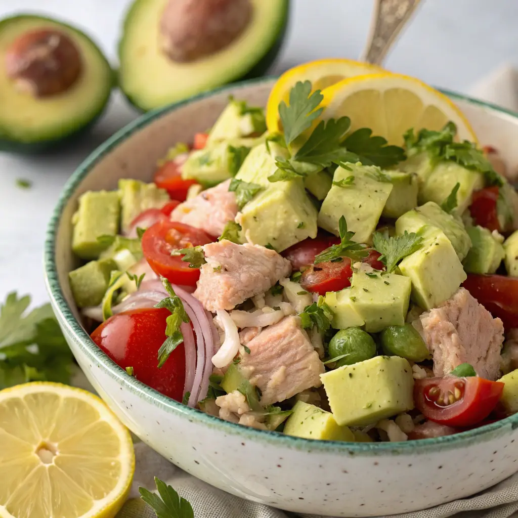 Avocado Tuna Salad