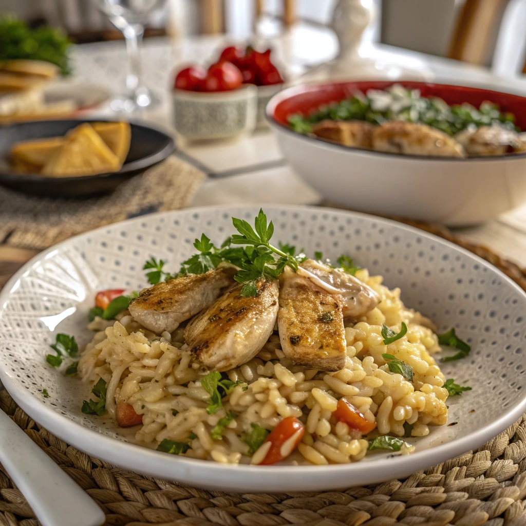 Marry Me Chicken Orzo