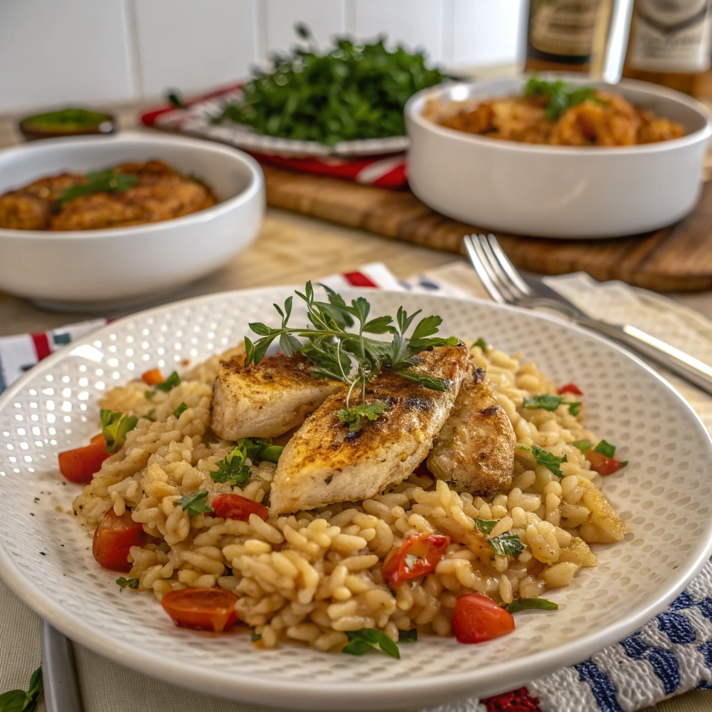 Marry Me Chicken Orzo