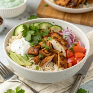 Chicken Shawarma Bowl