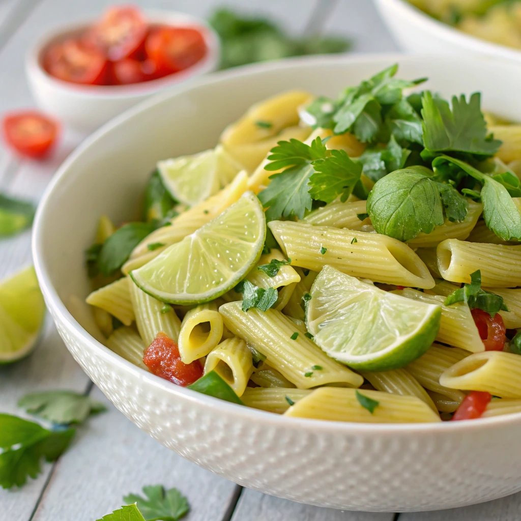 Cilantro Lime Pasta Salad