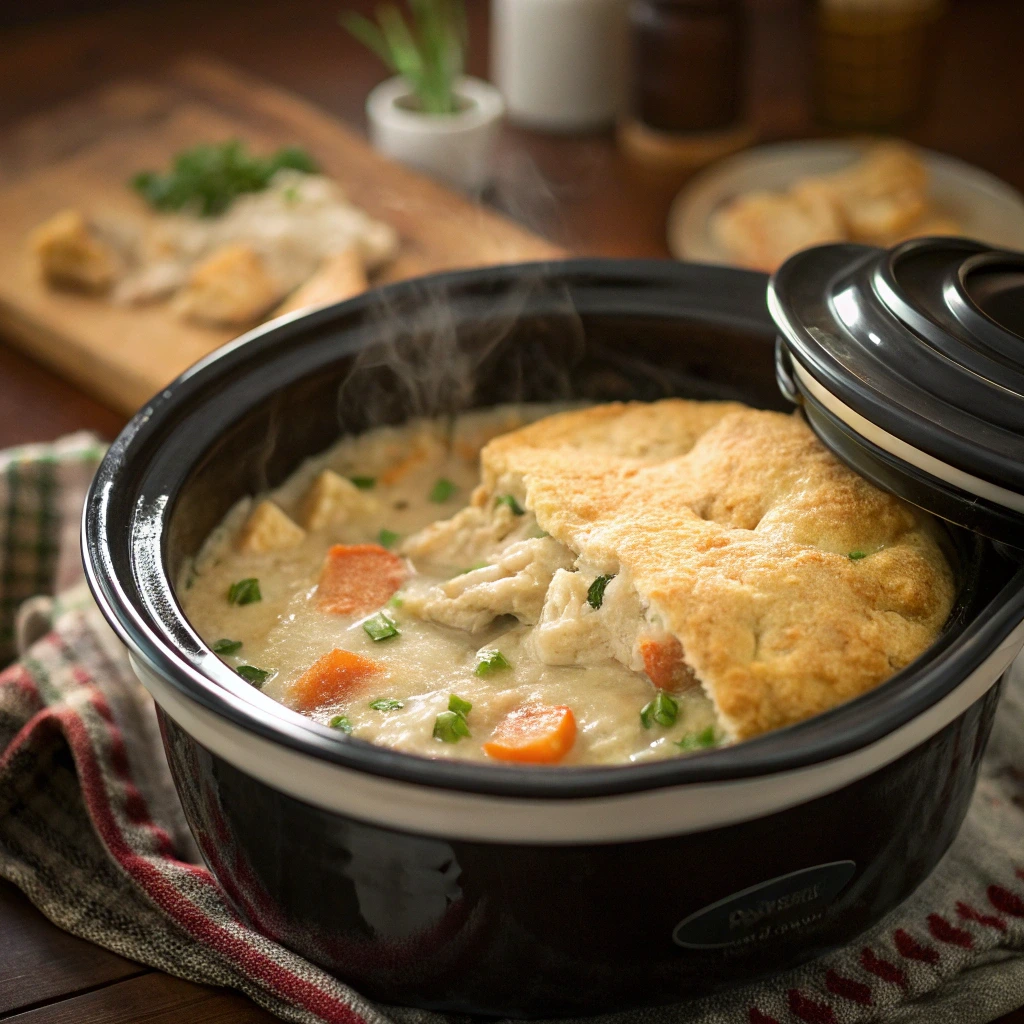 Crockpot Chicken Pot Pie