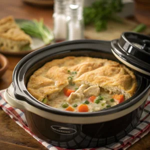 Crockpot Chicken Pot Pie