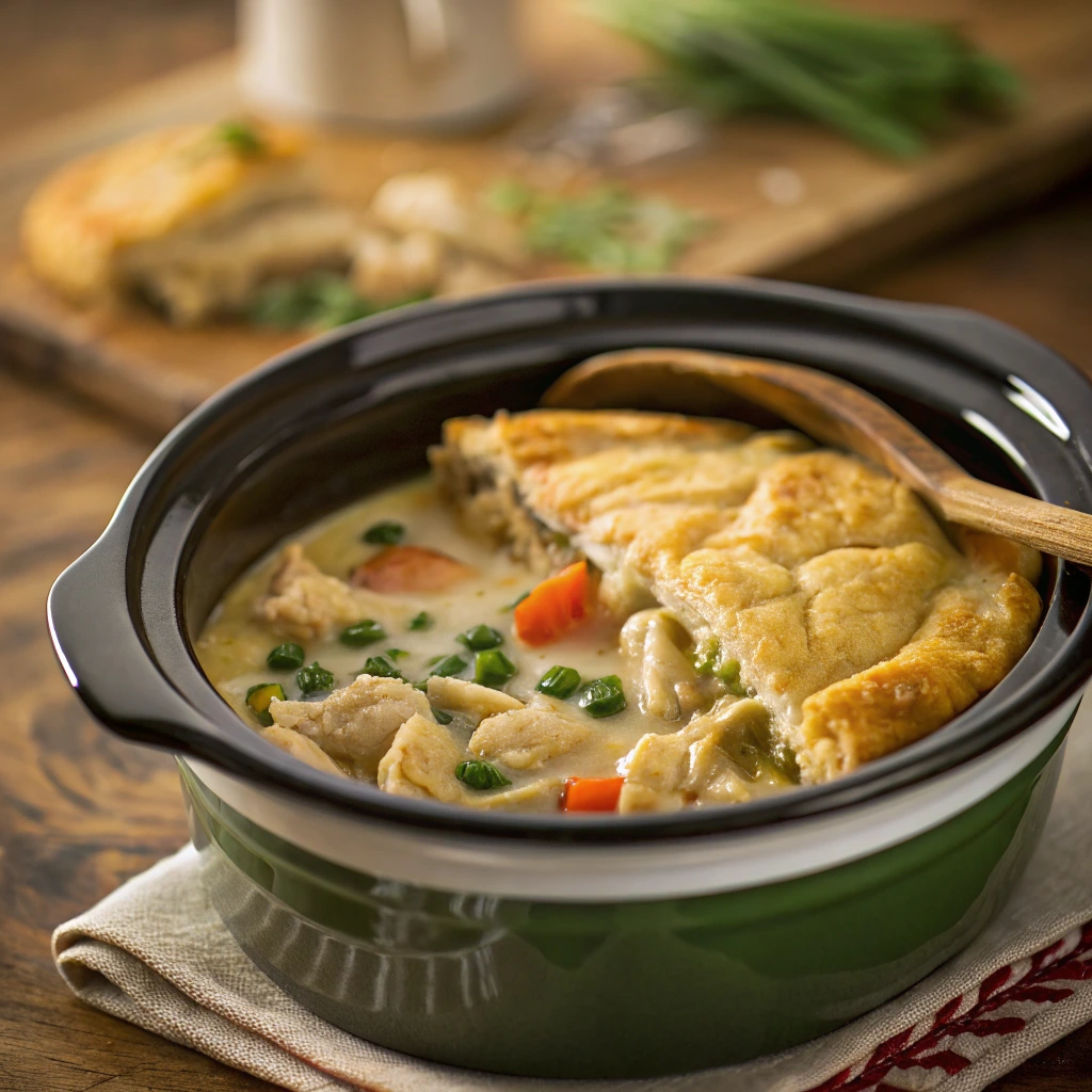 Crockpot Chicken Pot Pie
