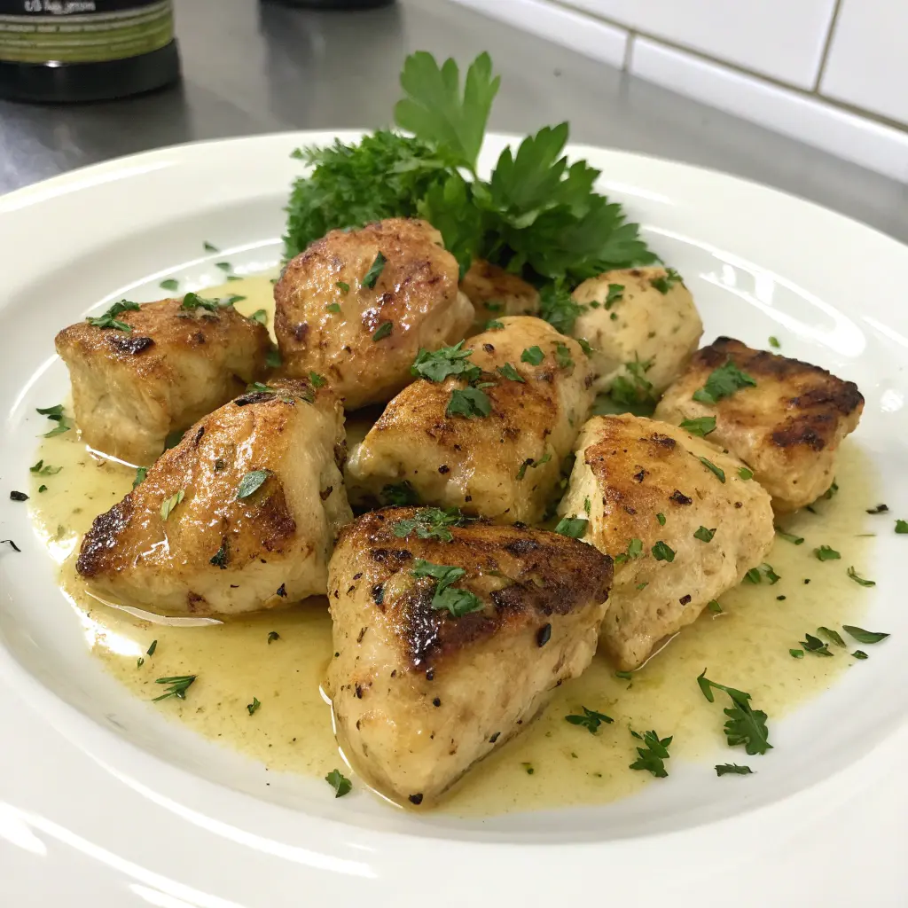 Garlic Butter Chicken Bites