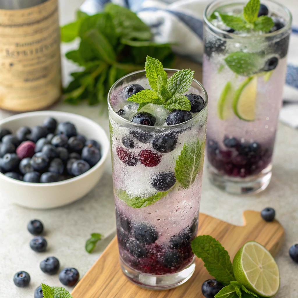 Blueberry Mojito