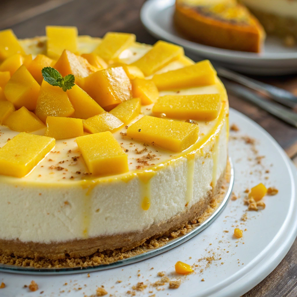 Mango Cheesecake