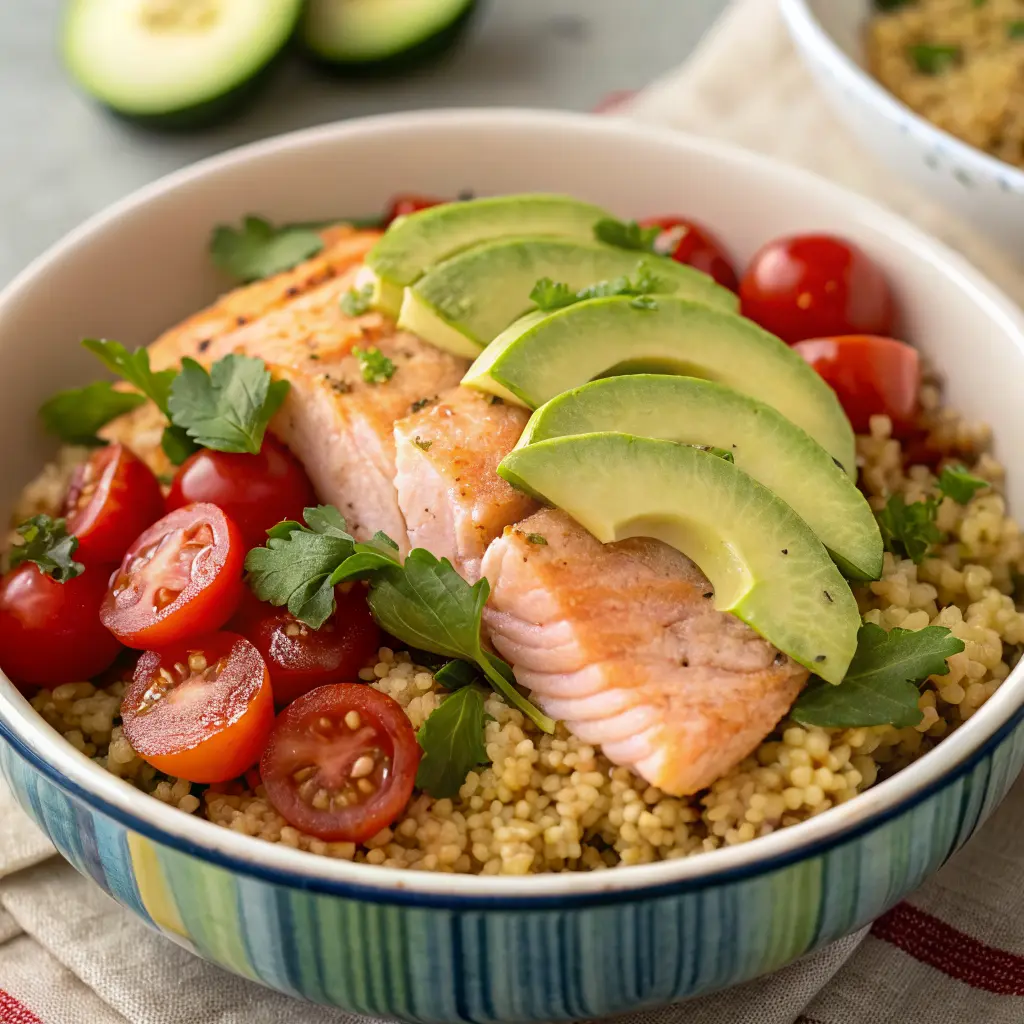 Salmon & Quinoa Bowl