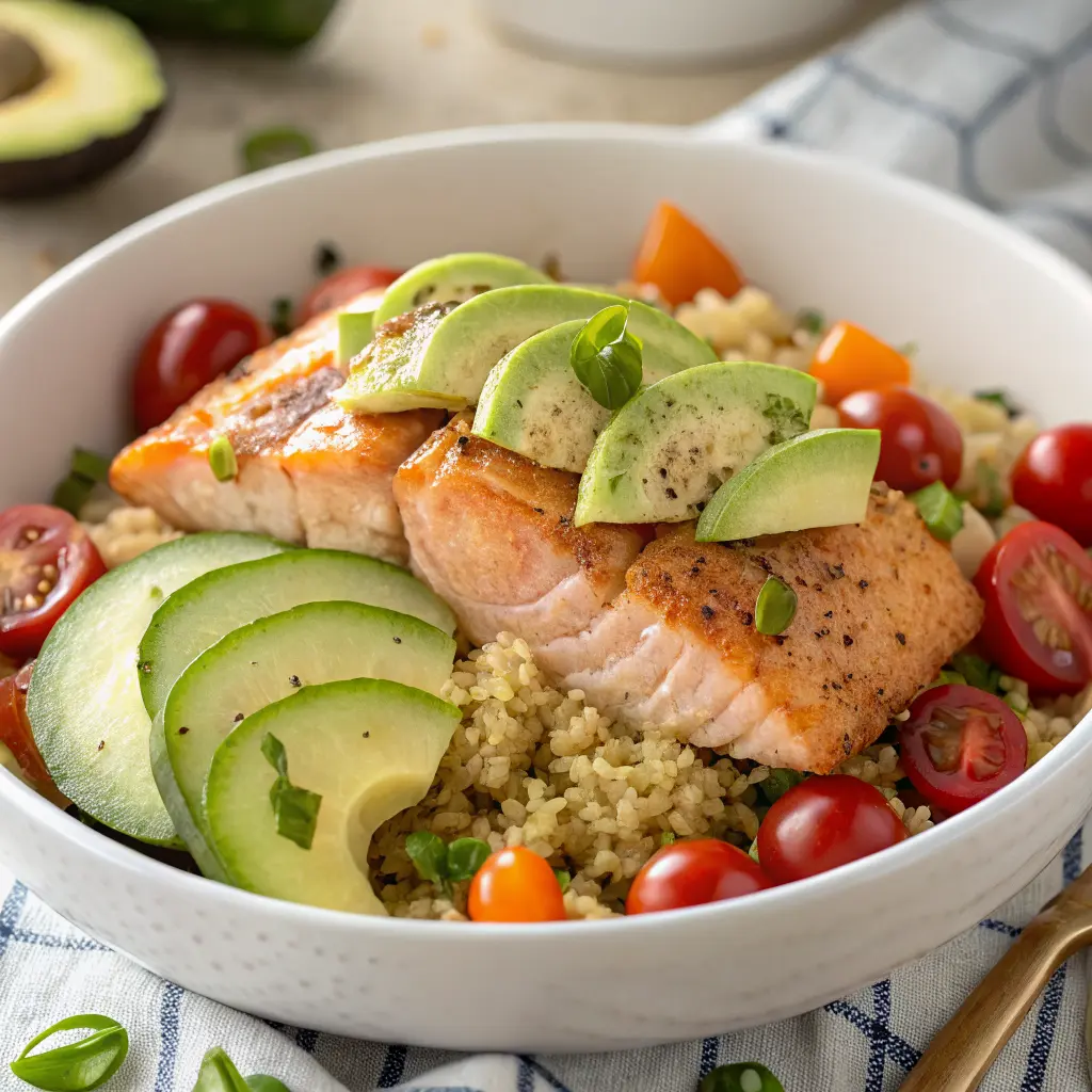 Salmon & Quinoa Bowl