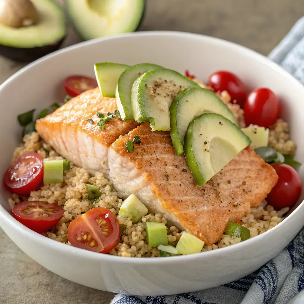 Salmon & Quinoa Bowl