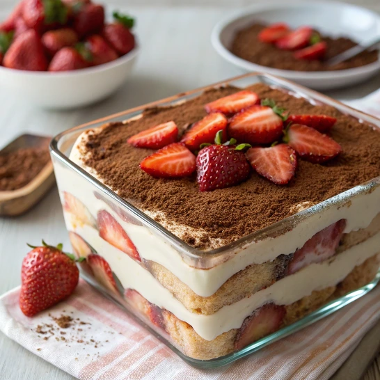 Strawberry Tiramisu