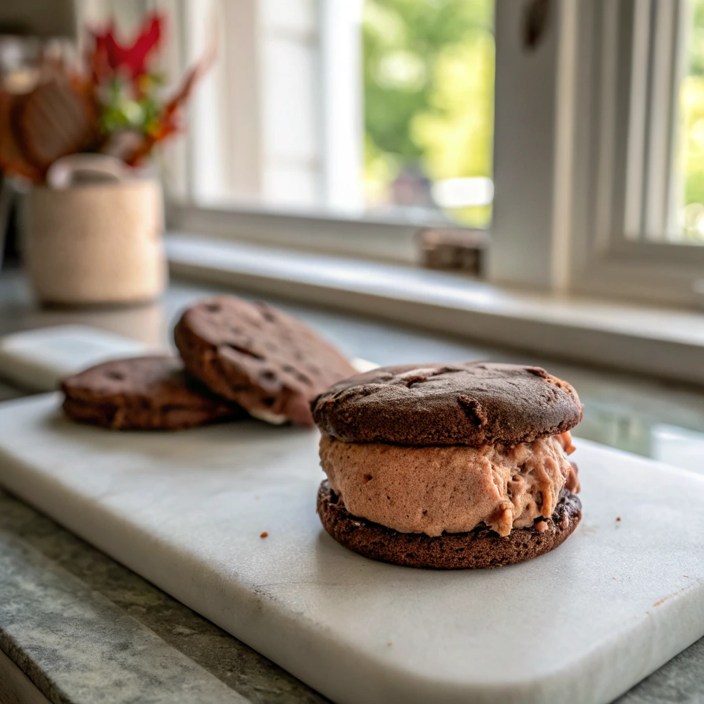 Chocolate Ice Cream Sandwiches