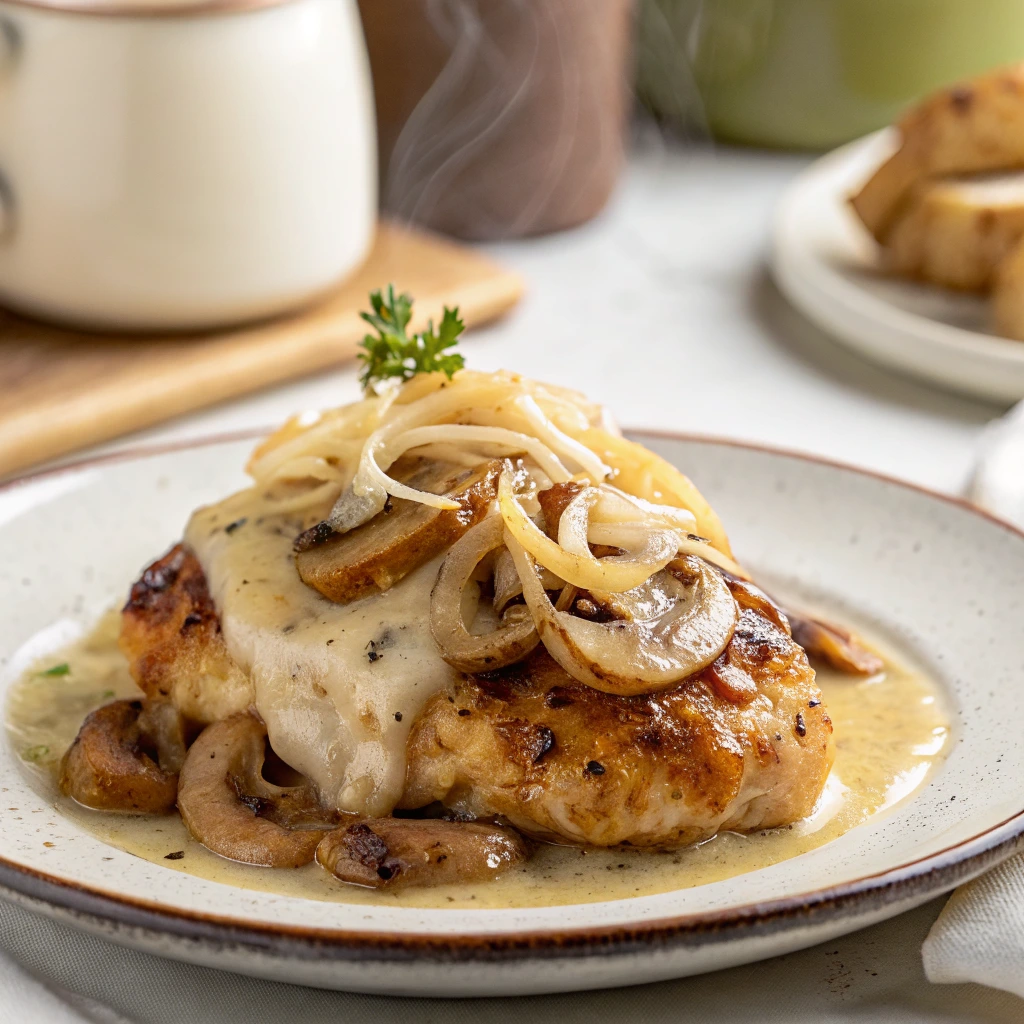 Texas Roadhouse Smothered Chicken with Jack Cheese