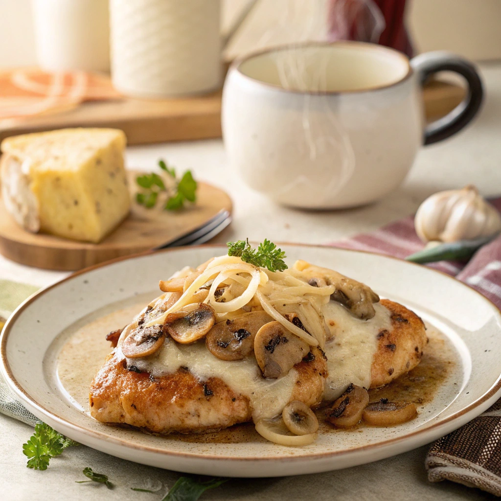 Texas Roadhouse Smothered Chicken with Jack Cheese