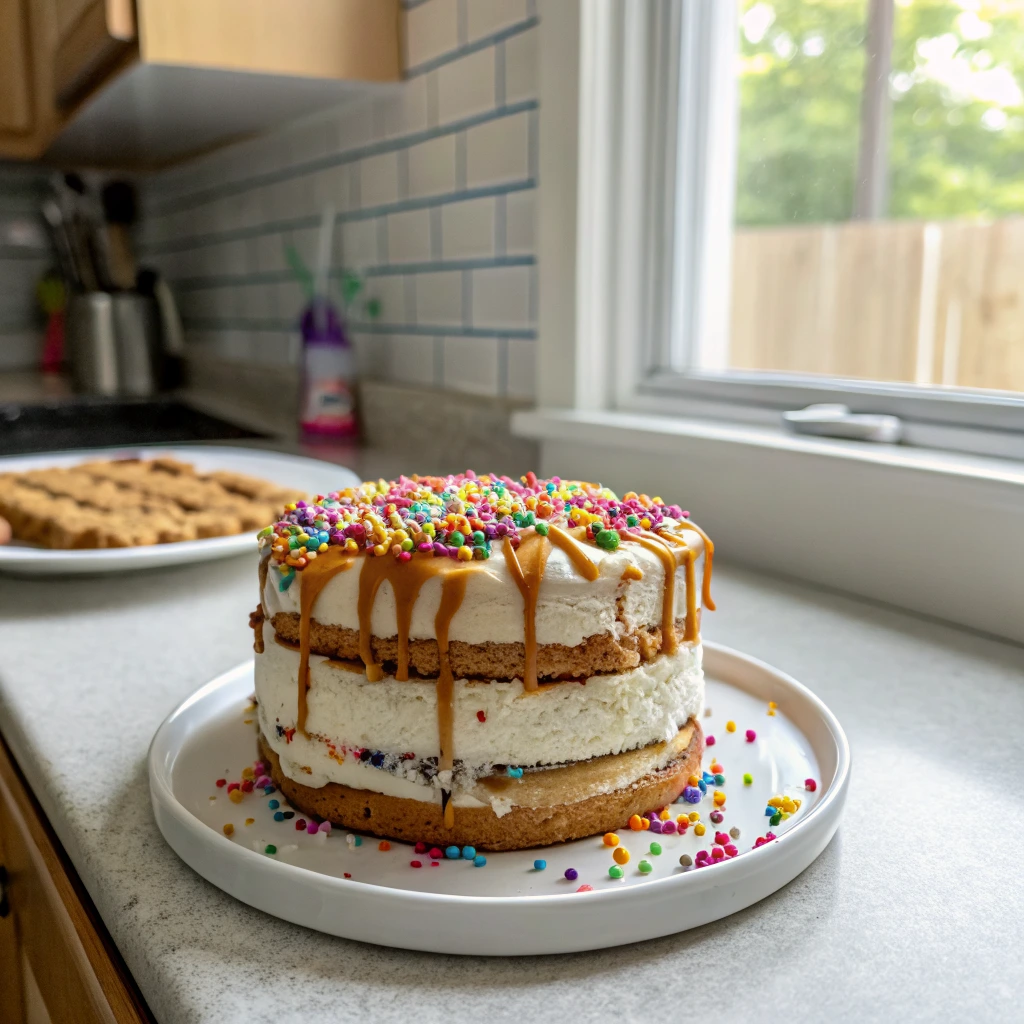 Ice Cream Sandwich Cake