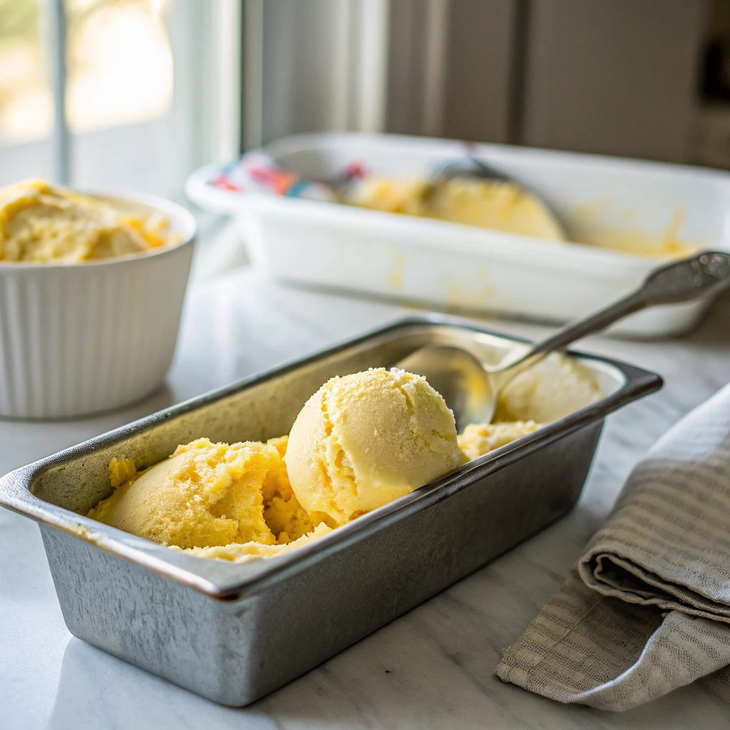 Pineapple Ice Cream