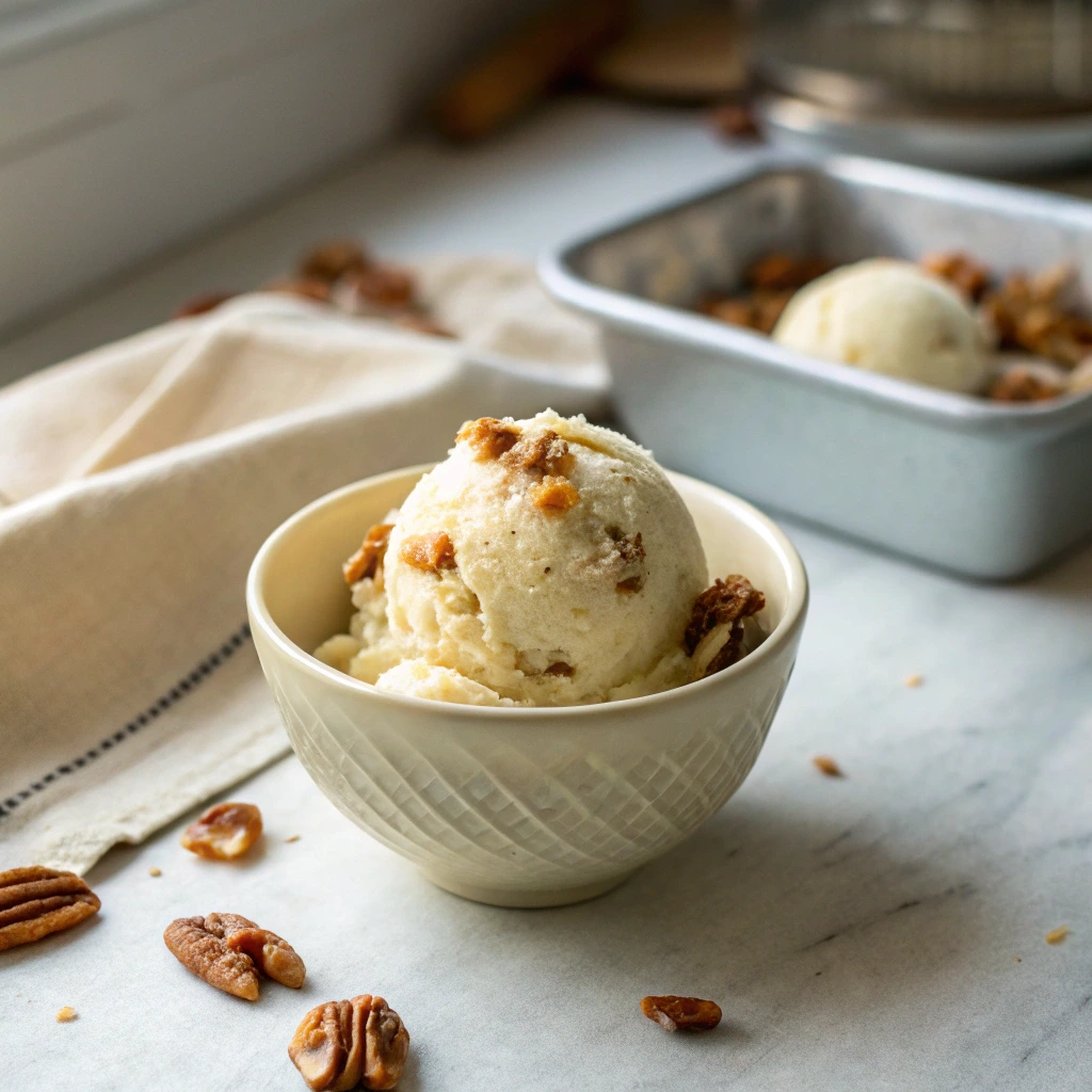 Buttered Pecan Ice Cream
