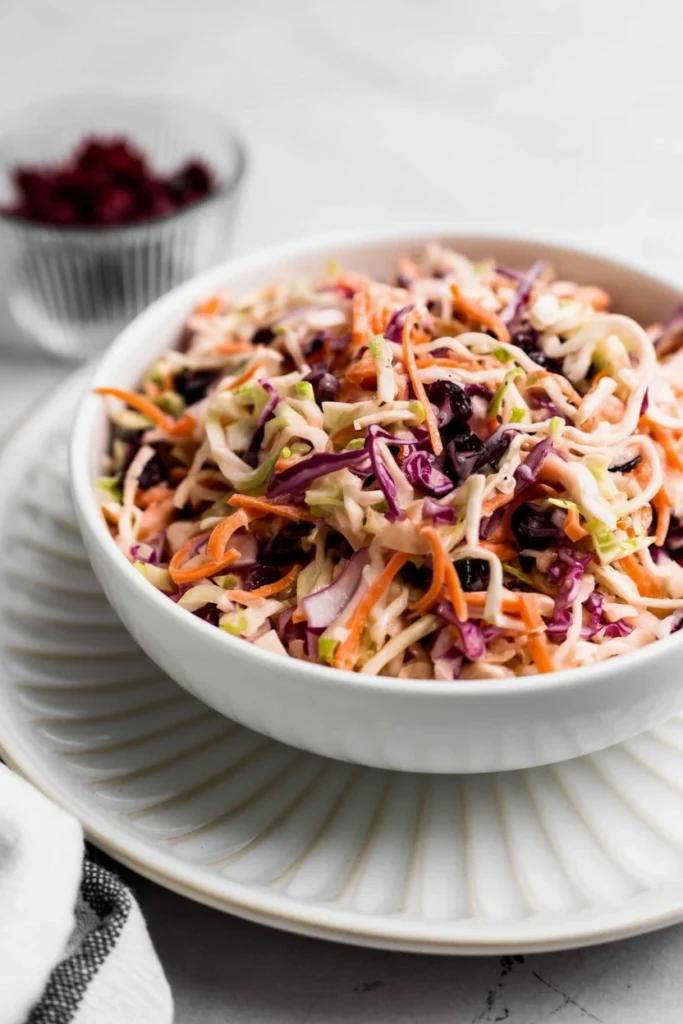 Apple Cranberry Coleslaw