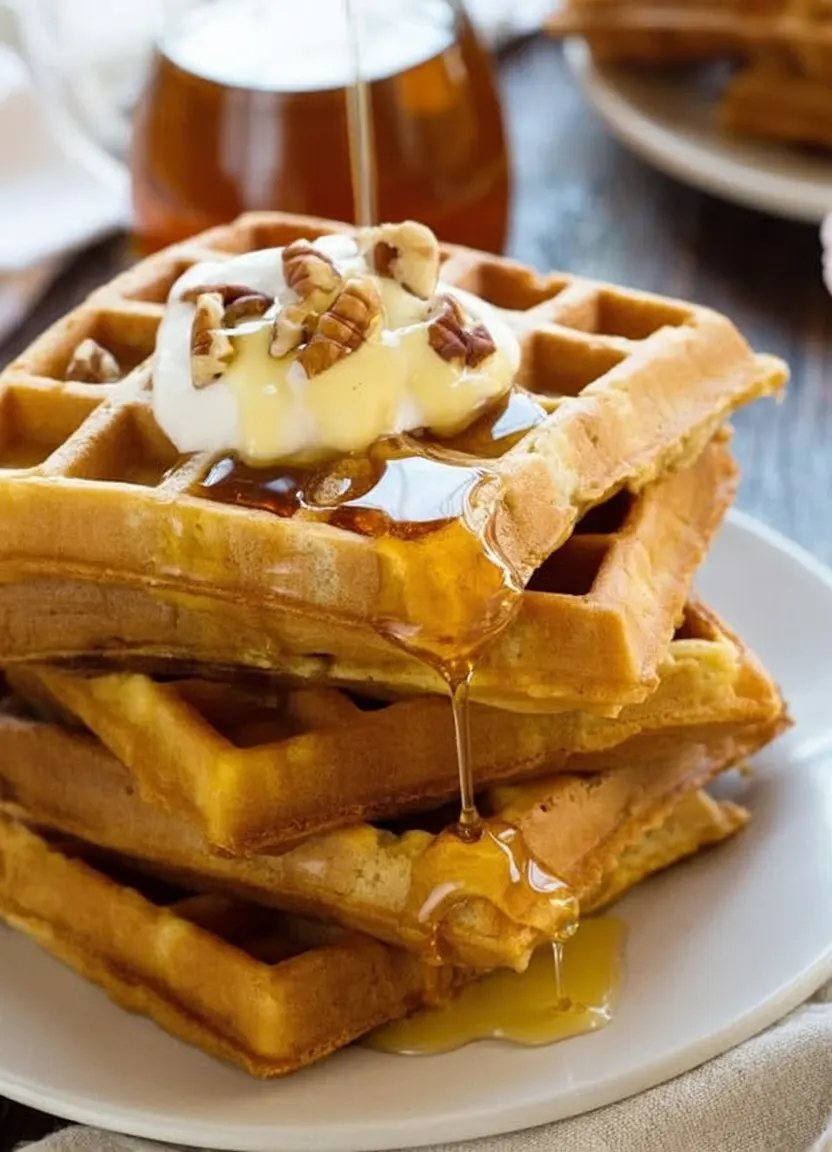 Pumpkin Waffles