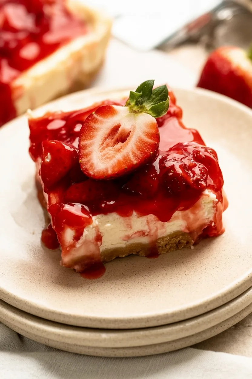 Strawberry Cheesecake Bars