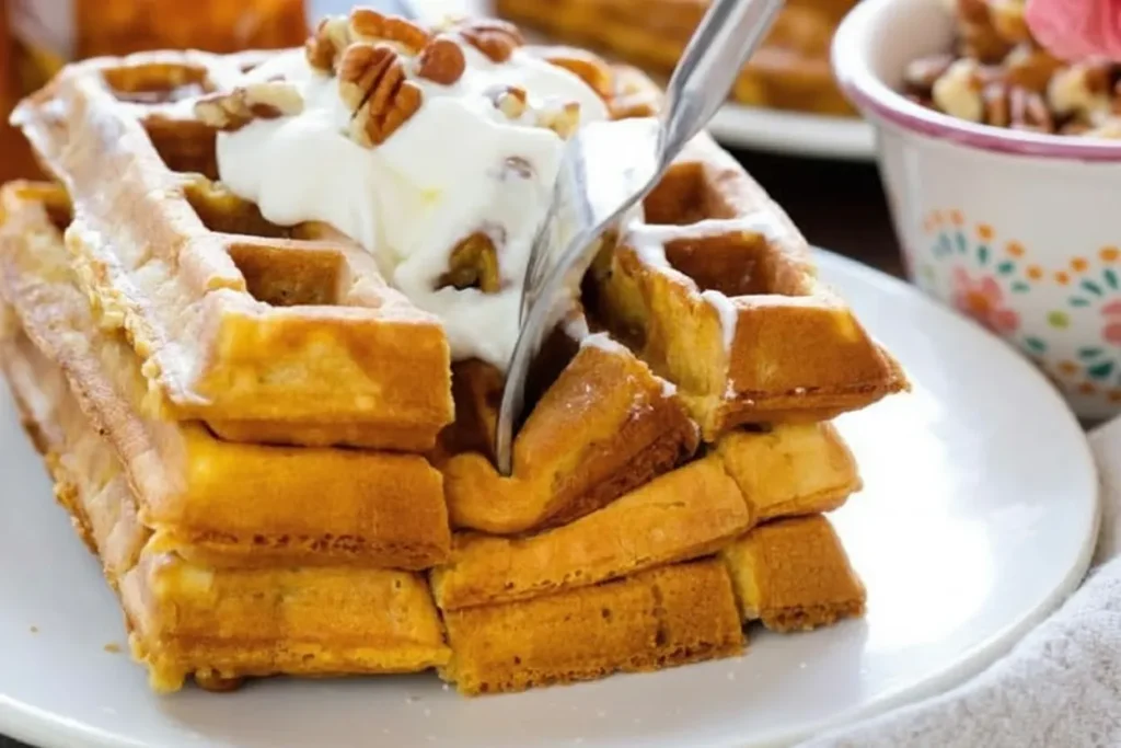 Pumpkin Waffles
