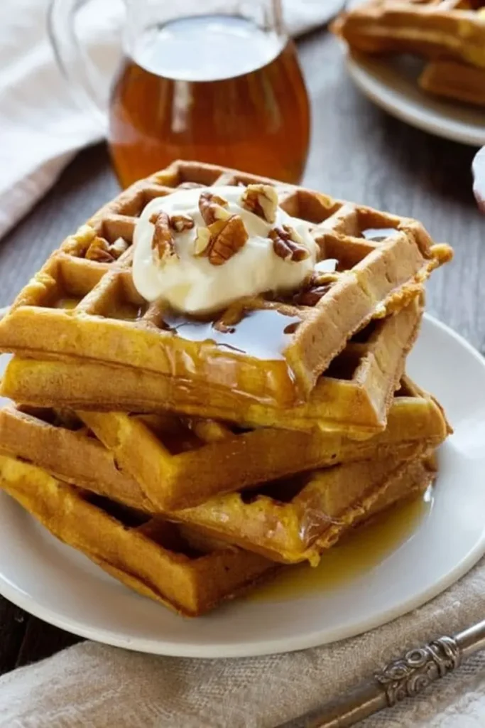 Pumpkin Waffles