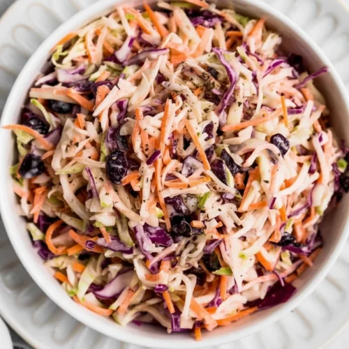 Apple Cranberry Coleslaw
