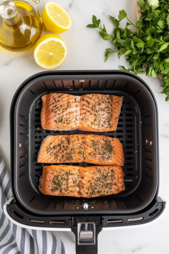 Air Fryer Salmon