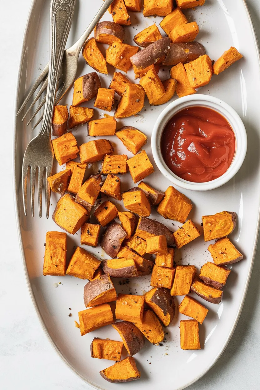 Air Fryer Sweet Potatoes