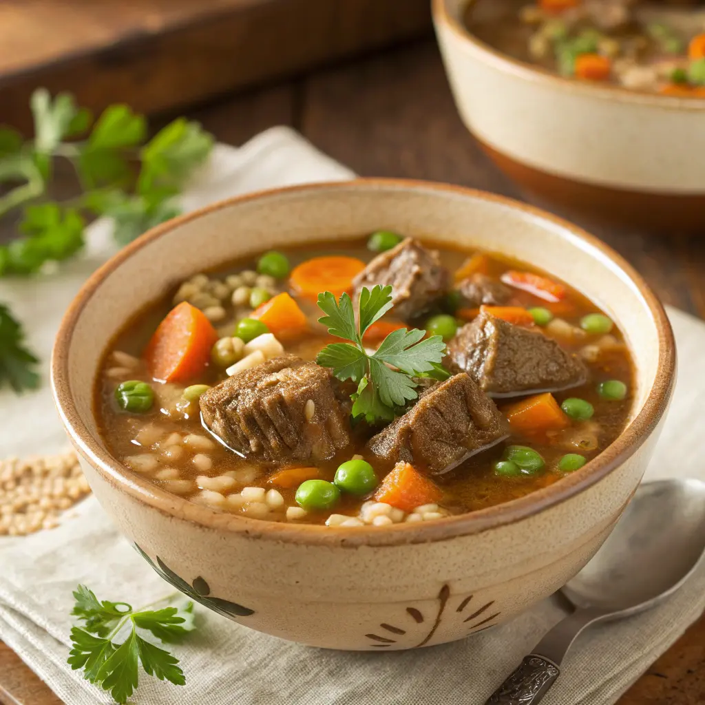 Beef & Barley Soup