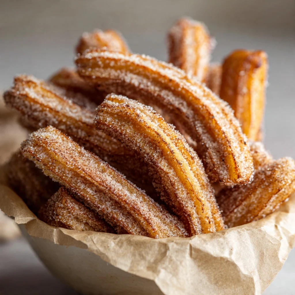 Churros with Cinnamon Sugar