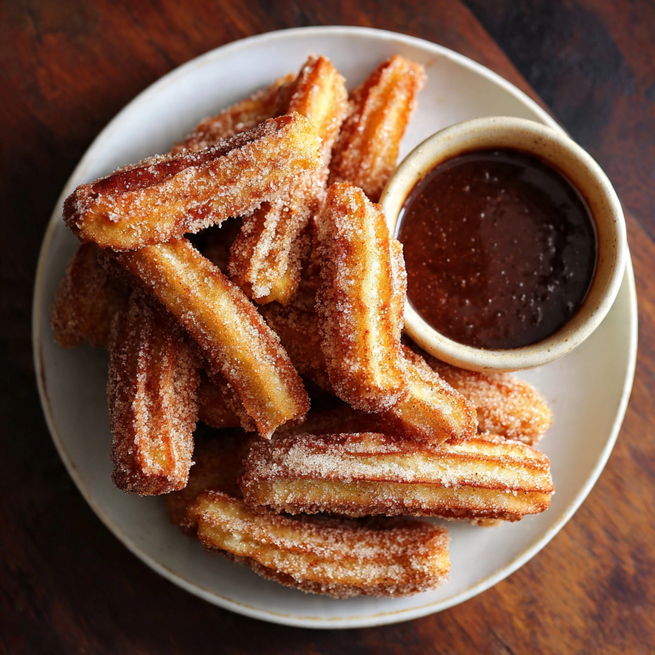 Churros with Cinnamon Sugar