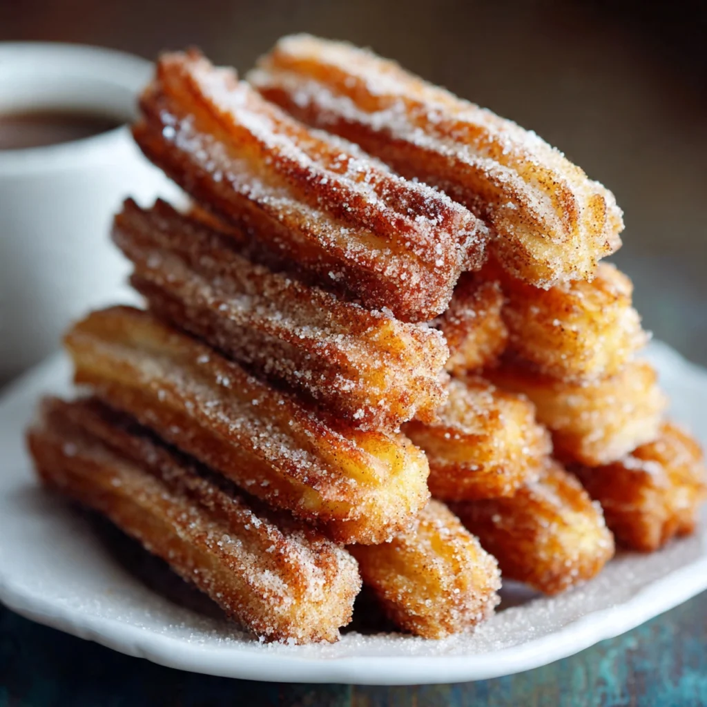 Churros with Cinnamon Sugar