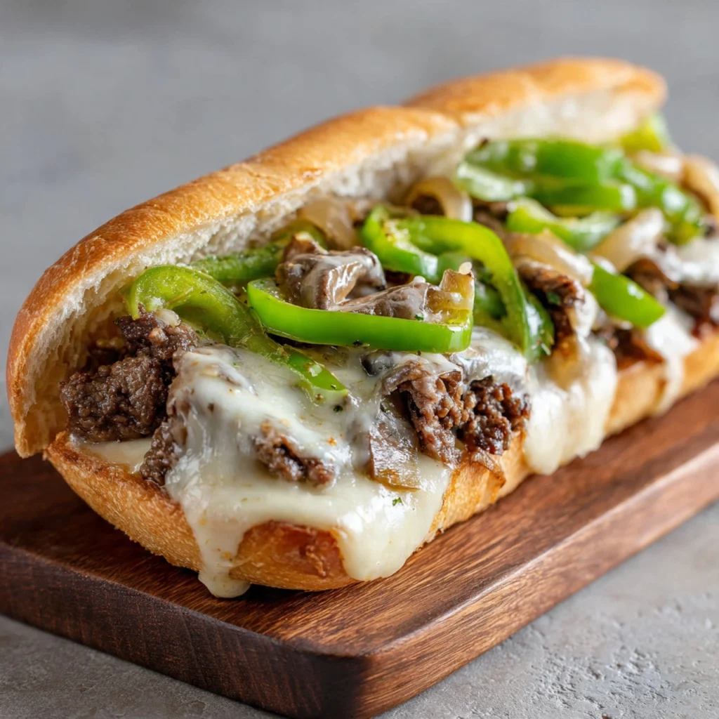 Philly Cheese Steak Sandwich