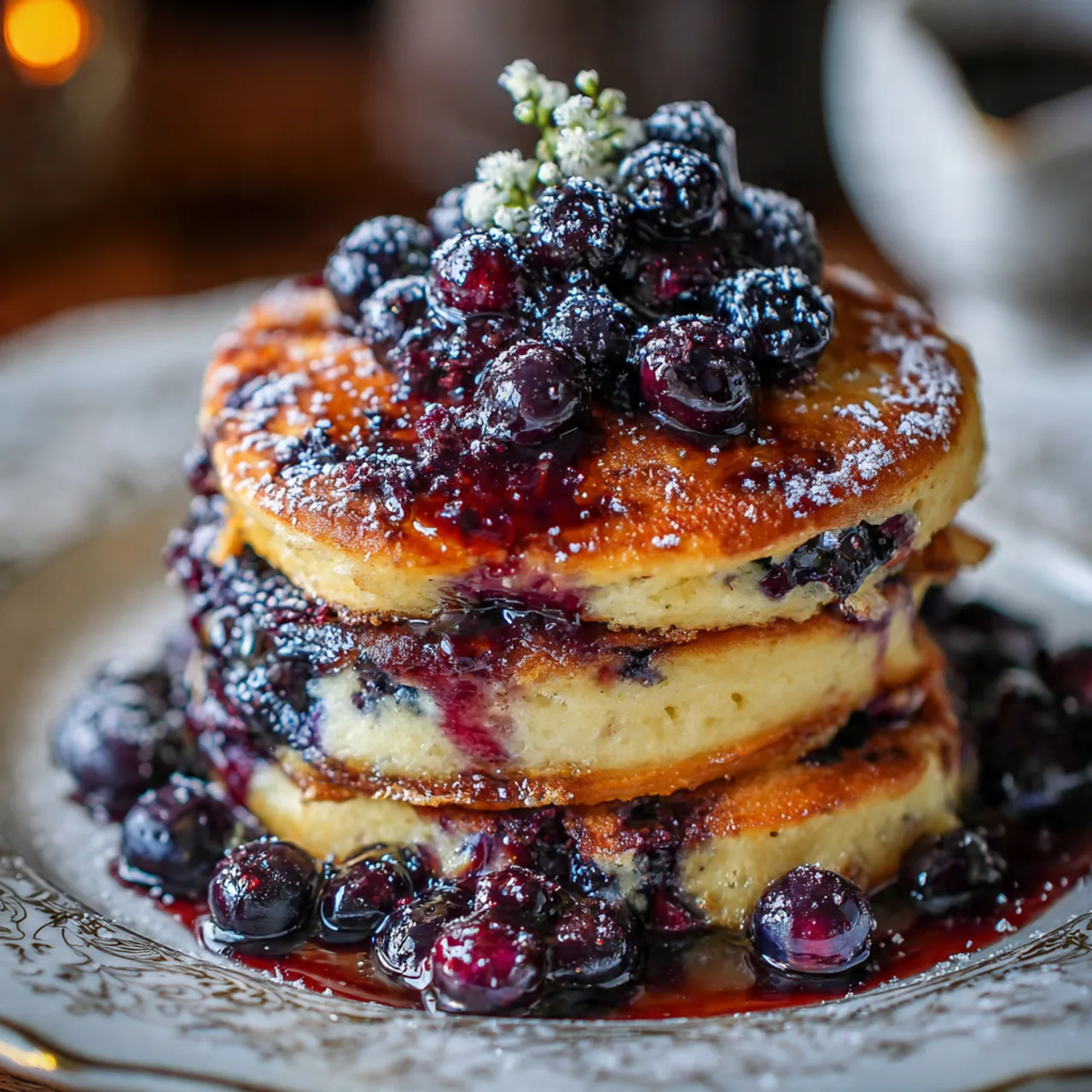 Blueberry Pancakes