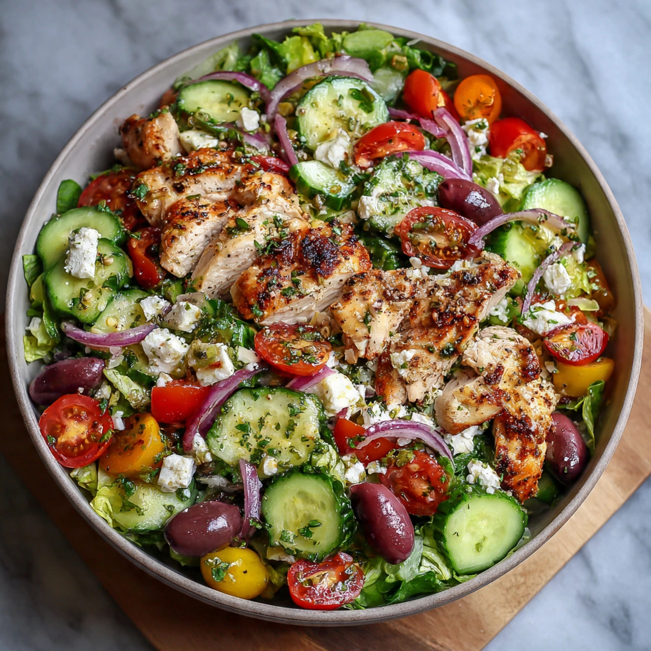 Chicken Mediterranean Salad