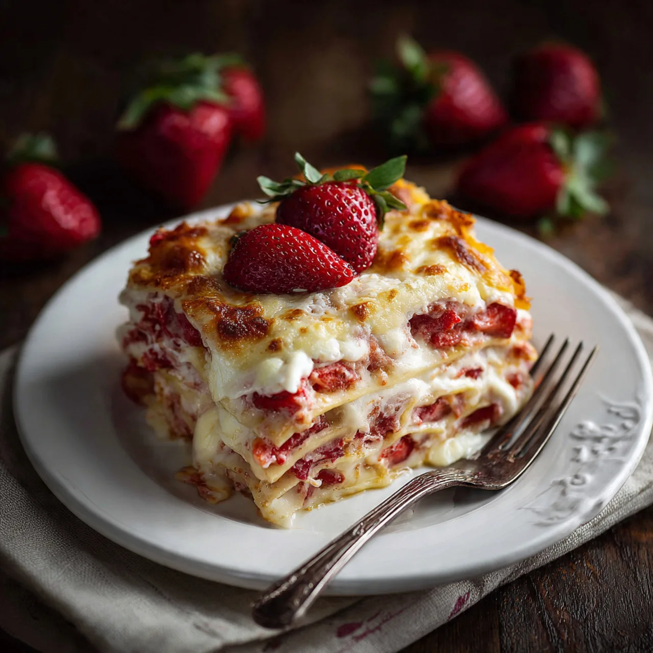Strawberry Lasagna