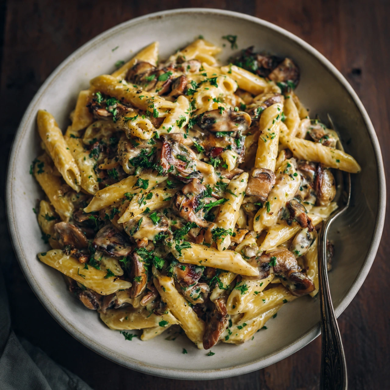 Mushroom Pasta